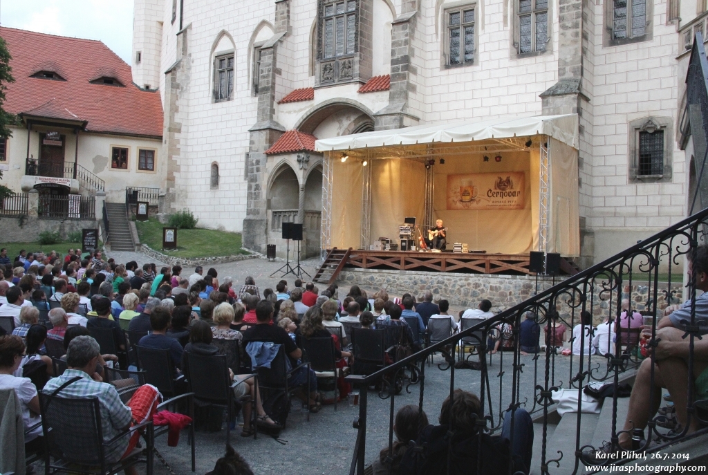 Karel Plíhal, 26.7.2014, hrad Křivoklát (2)